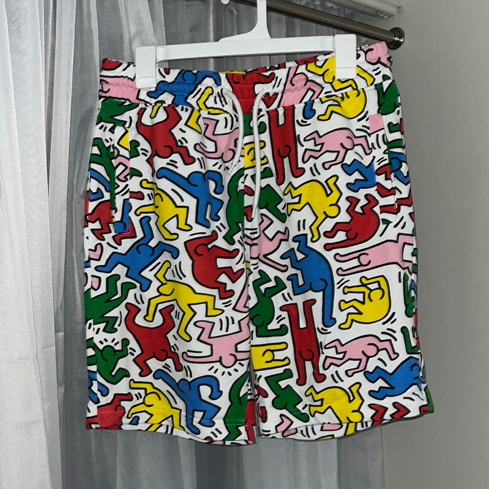 Men’s H&M Keith Haring Shorts!
